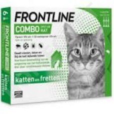 Frontline Combo Spot-On für Katzen - Fipronil und S-Methopren 3 und 6 Pipetten